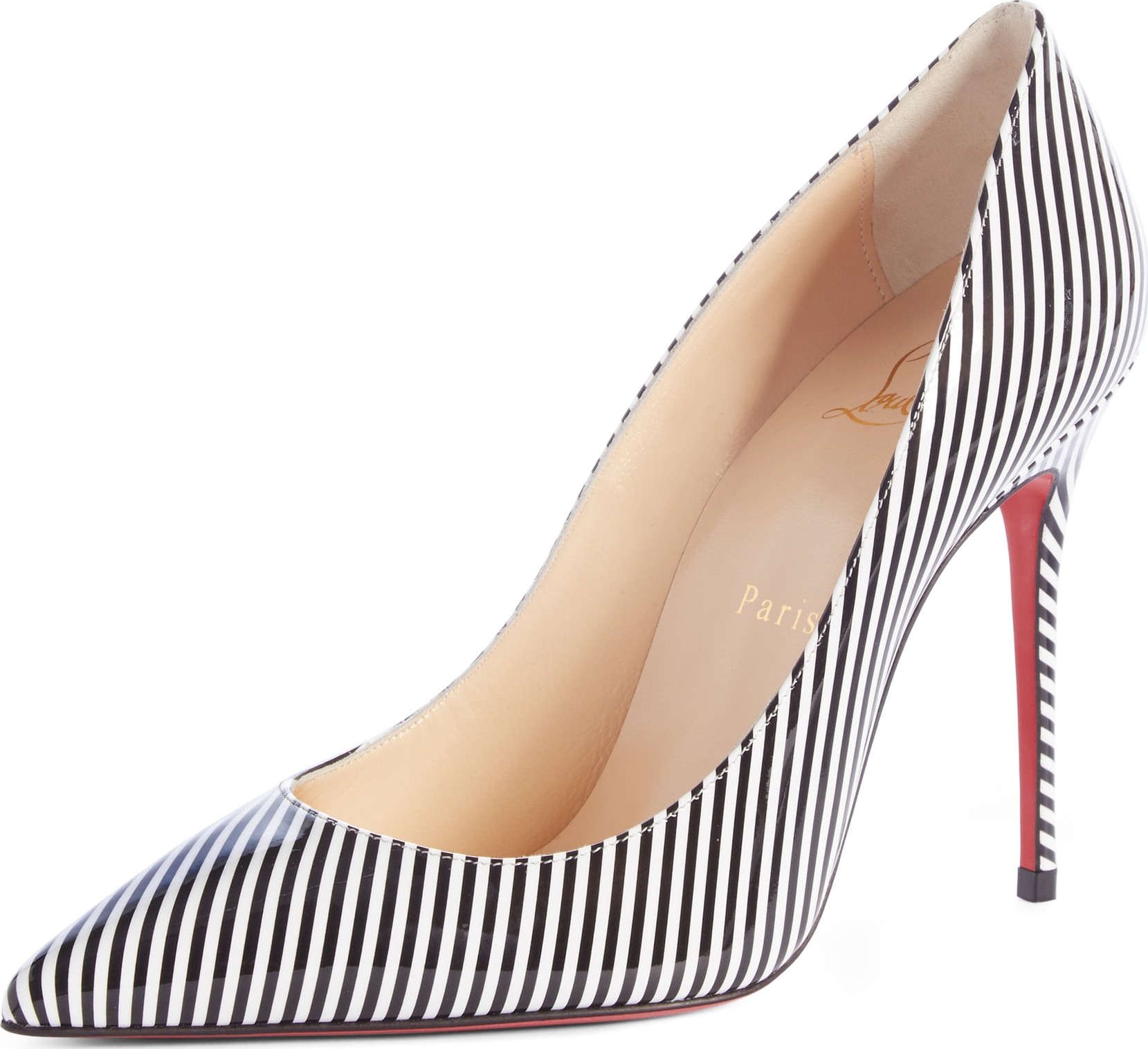 Christian Louboutin Decolette Stripe Pump