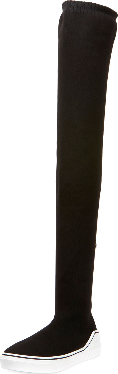 Givenchy George V Over-the-Knee Sneaker Boots