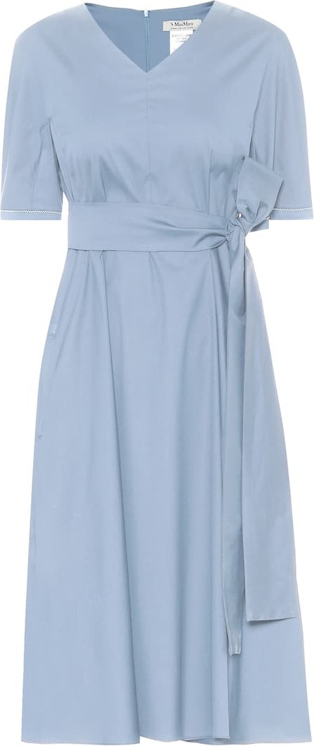 Max Mara Lea cotton-blend midi dress
