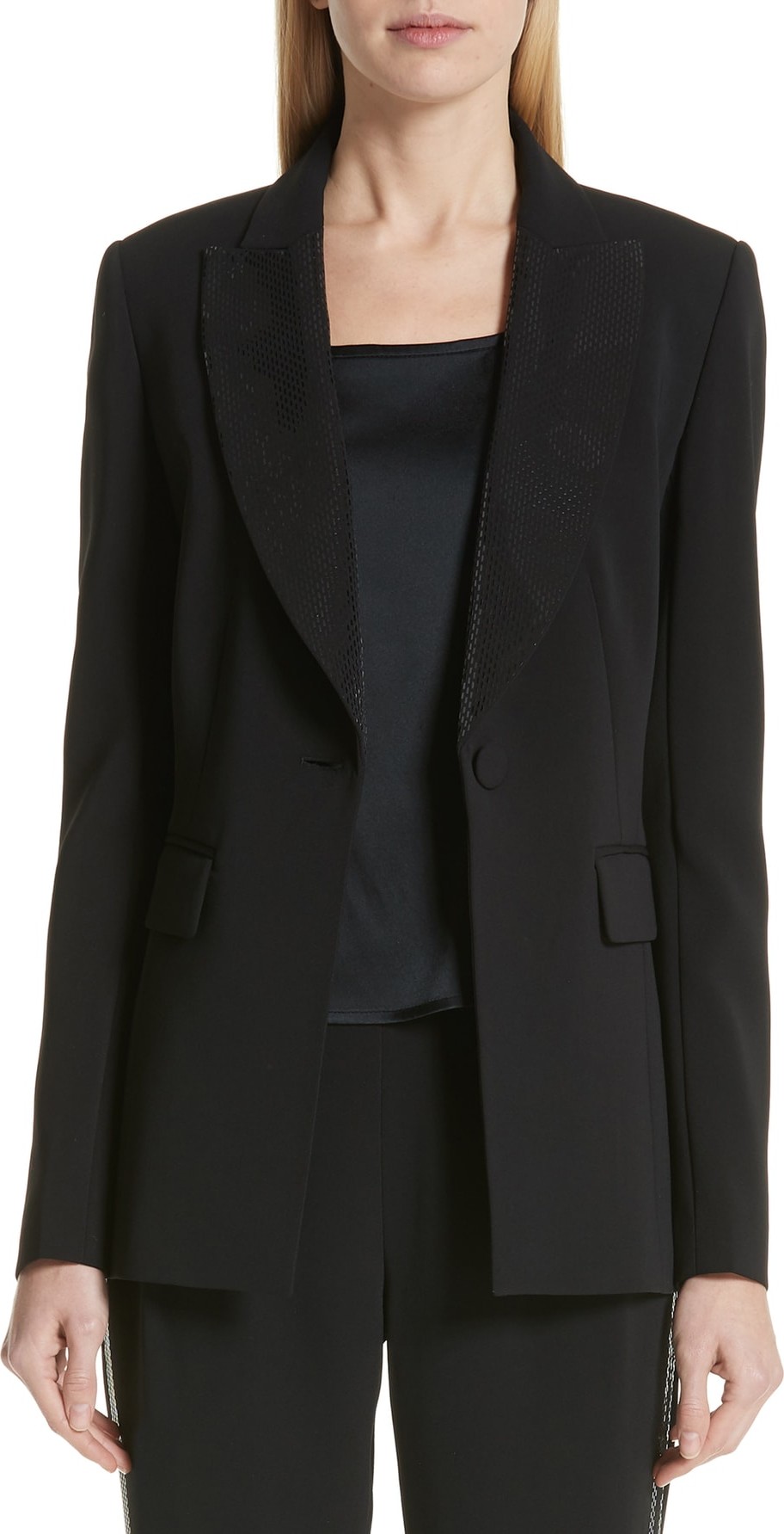 St. John Stretch Cady Jacket