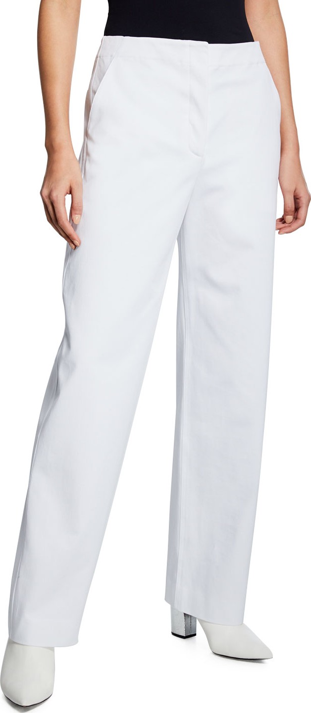 THE ROW Taylor Straight-Leg Pants