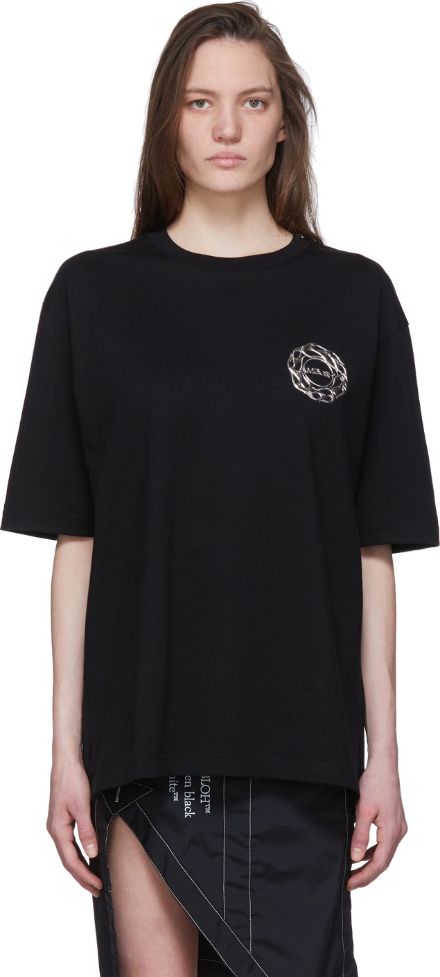 Ambush Black Fire Logo T-Shirt