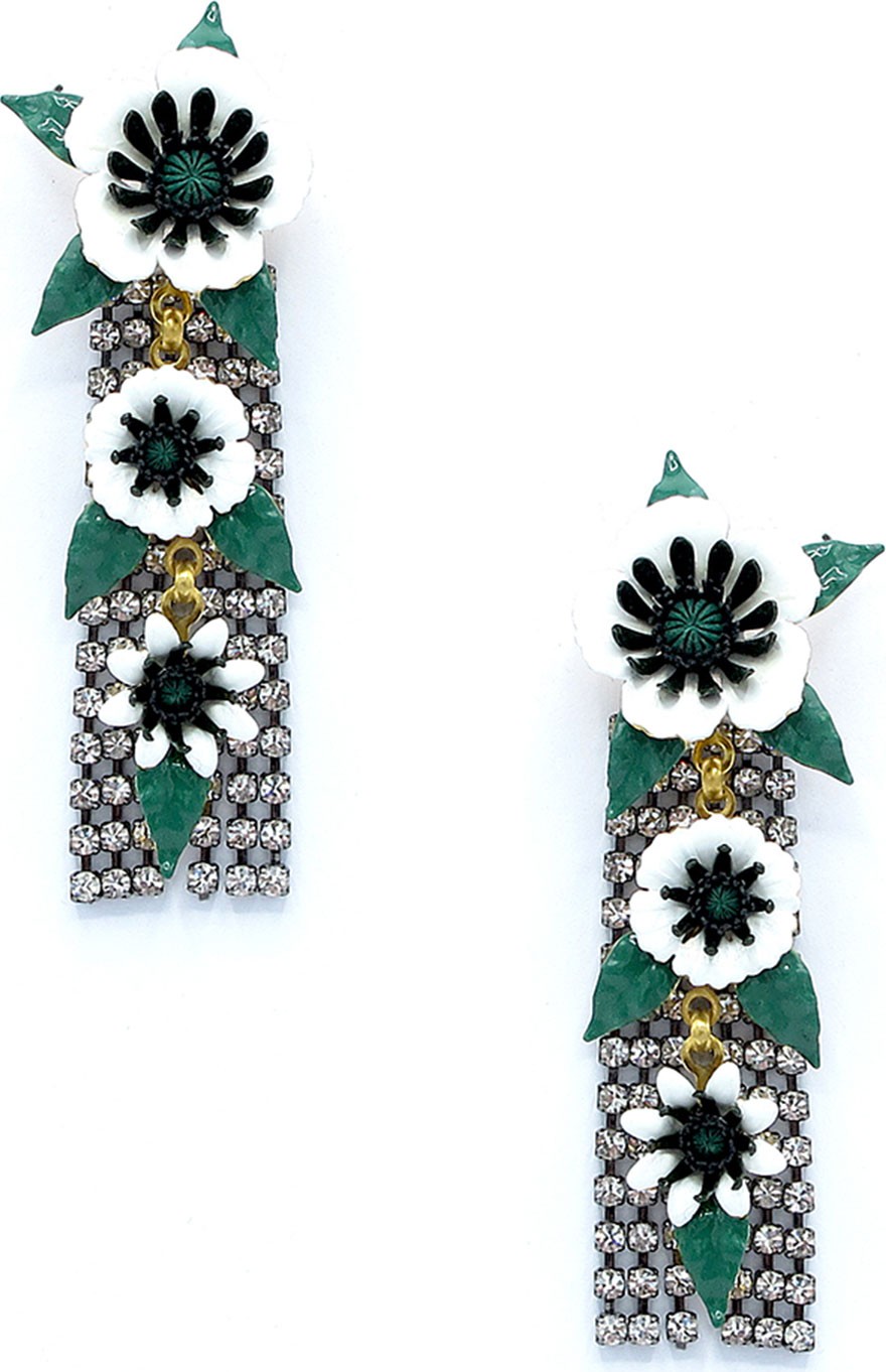 Elizabeth Cole Donovan Dangle Earrings