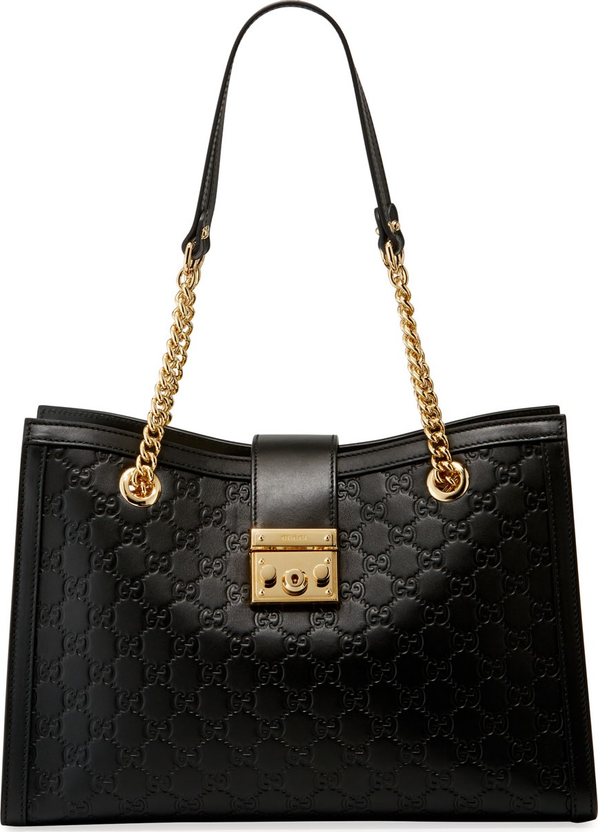 Gucci Padlock Signature Medium Tote Bag