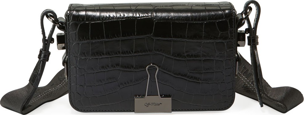 Off White Coco Mini Flap Crossbody Bag