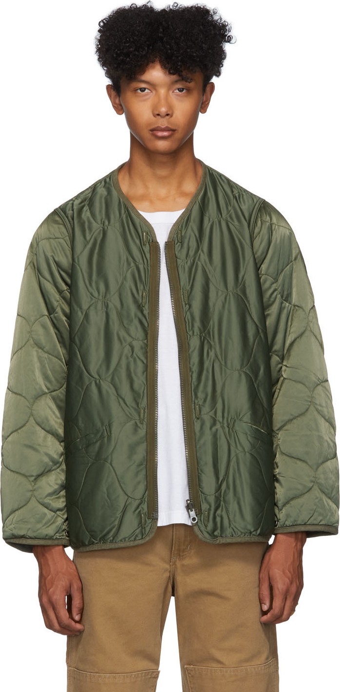 Visvim Reversible Green Iris Jacket