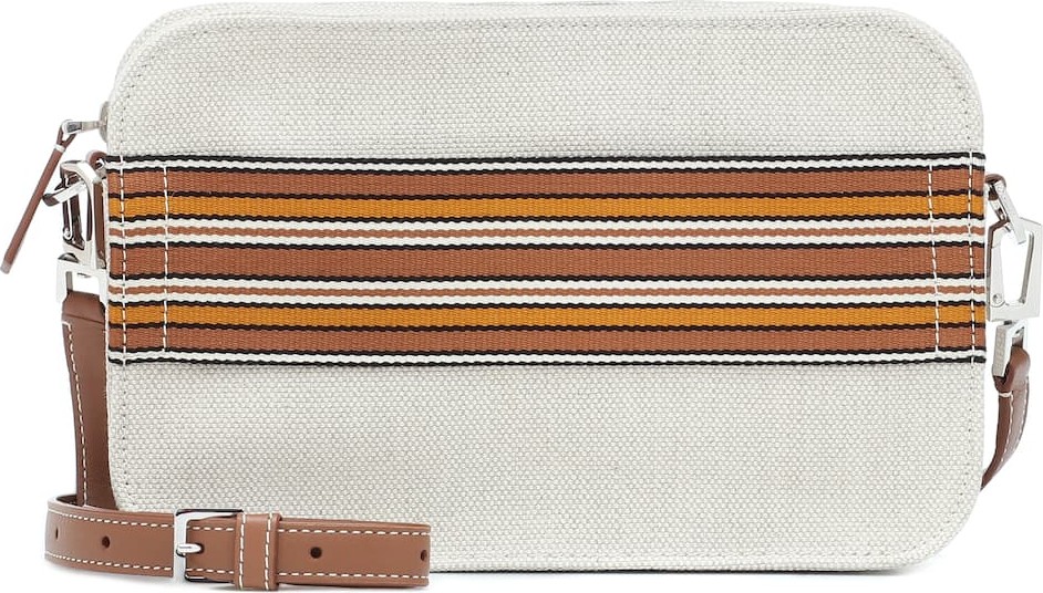 Loro Piana The Suitcase Stripe crossbody bag