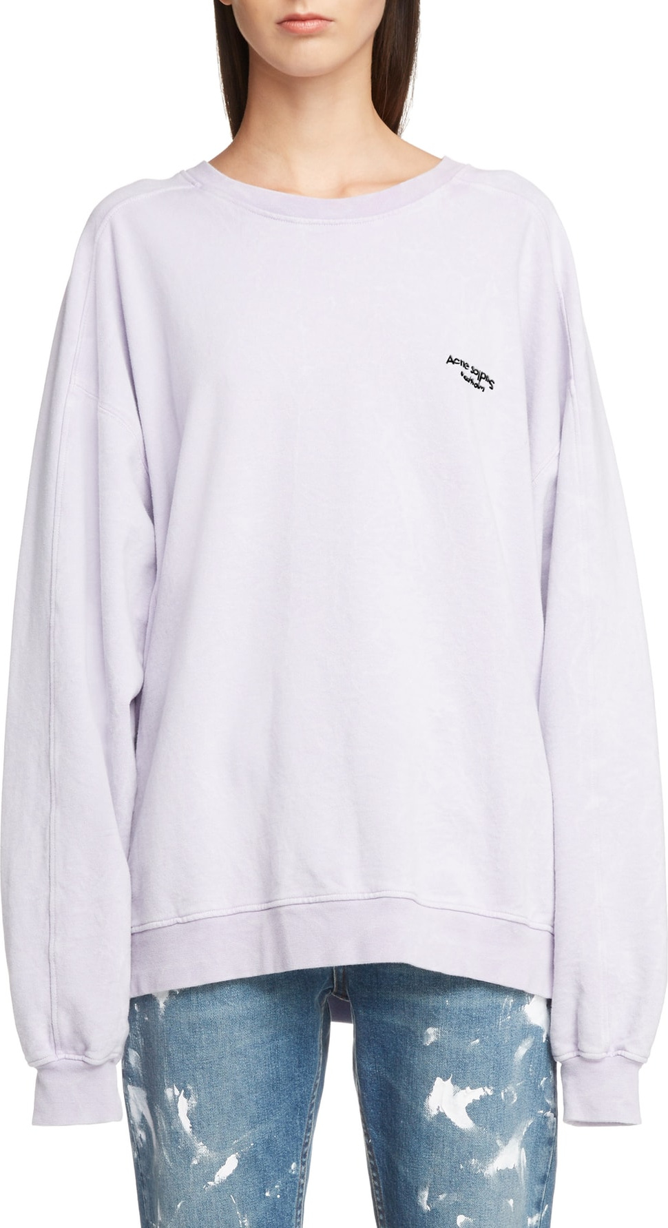 Acne Studios Embroidered Logo Sweatshirt