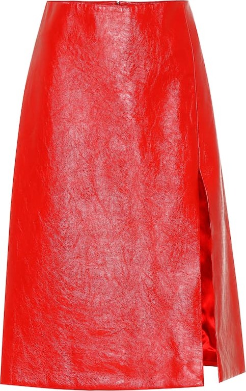 Balenciaga Leather skirt