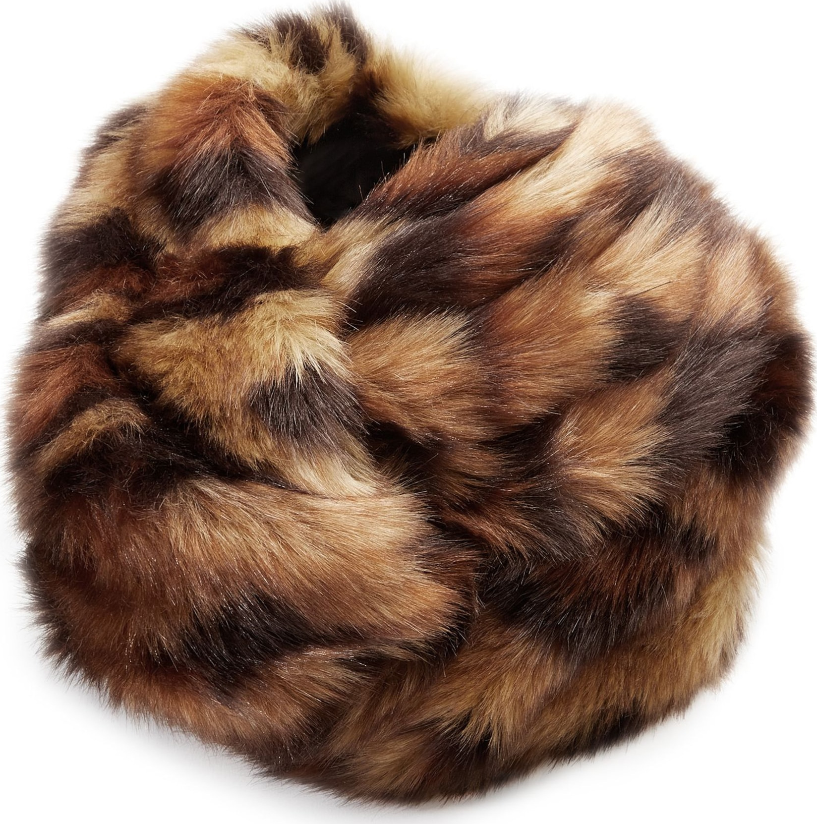 Gucci Leopard Faux Fur Turban