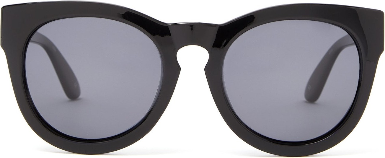 Le Specs Jealous Games round acetate sunglasses