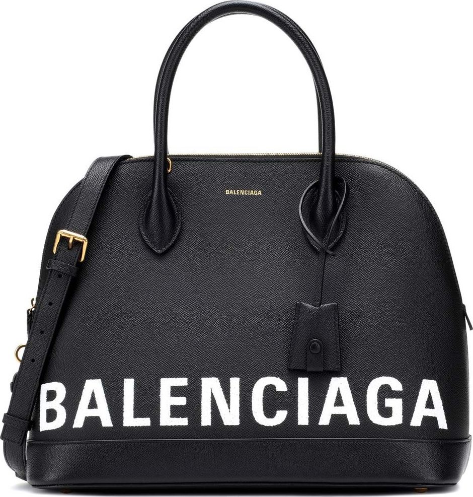 Balenciaga Ville M leather tote