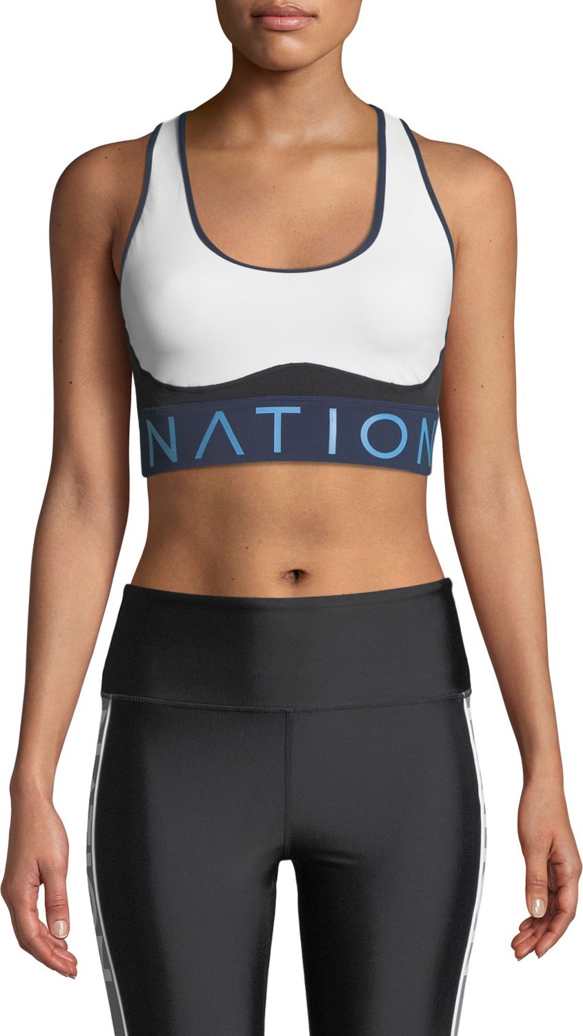 P.E Nation Passing Lane Full Coverage Performance Sports Bra