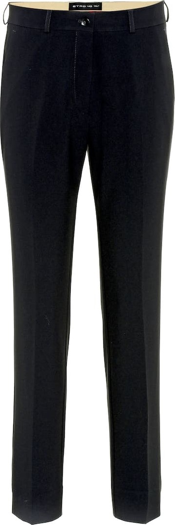 Etro High-rise cigarette pants
