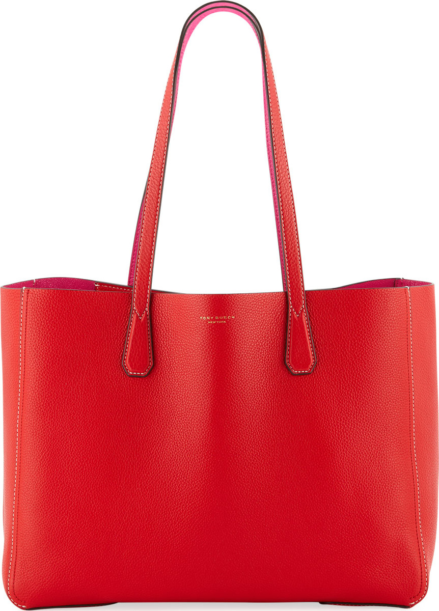 Tory Burch Phoebe Leather Tote Bag