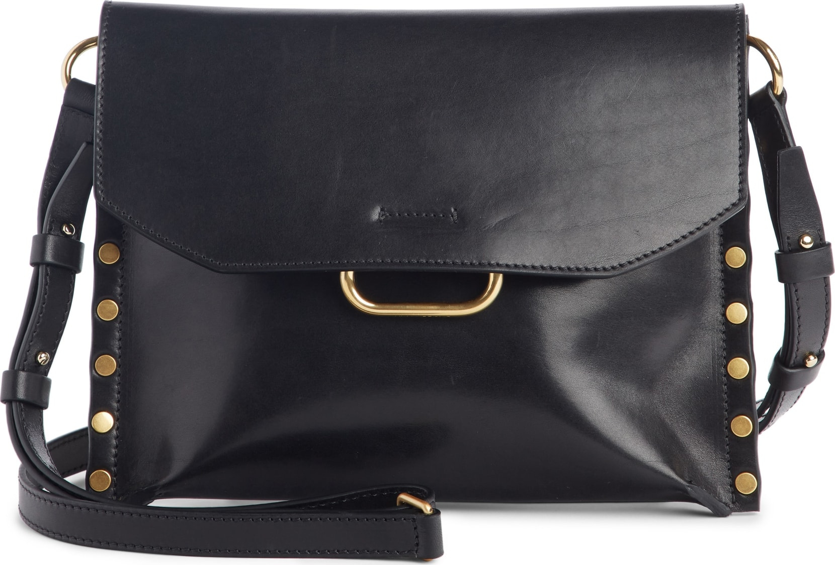 Isabel Marant Sinky Leather Crossbody Bag