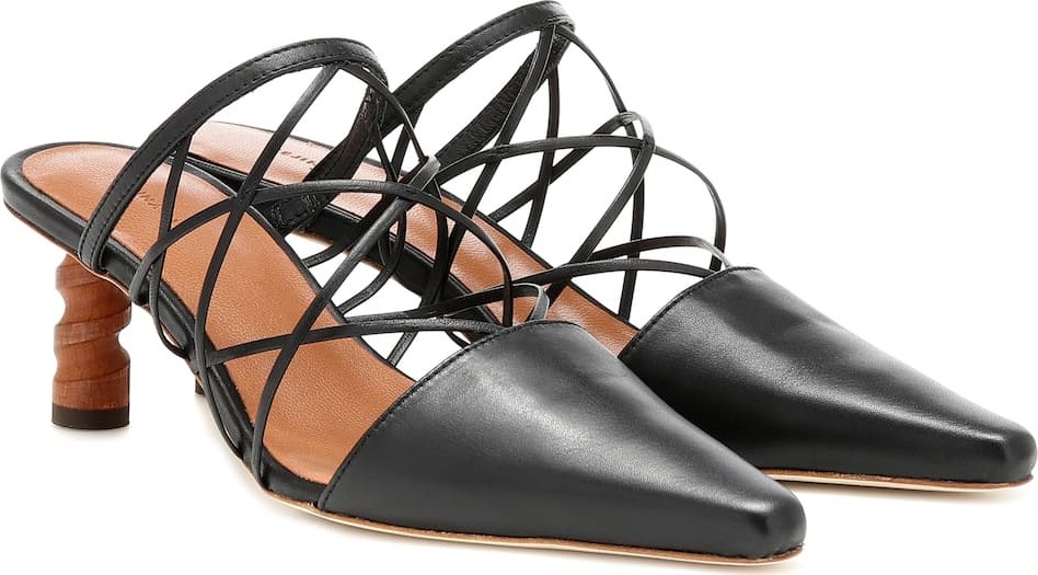 Rejina Pyo Lisa leather mules