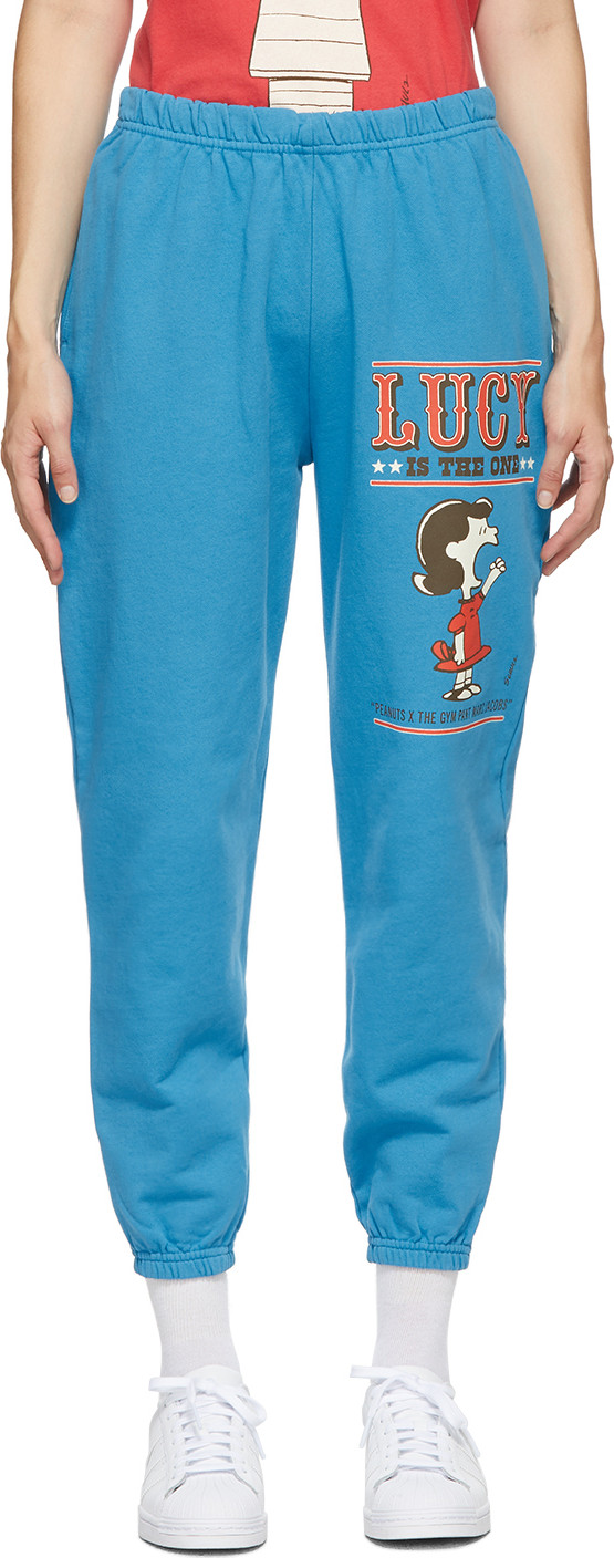 MARC JACOBS - Blue Peanuts Edition 'The Gym' Lounge Pants
