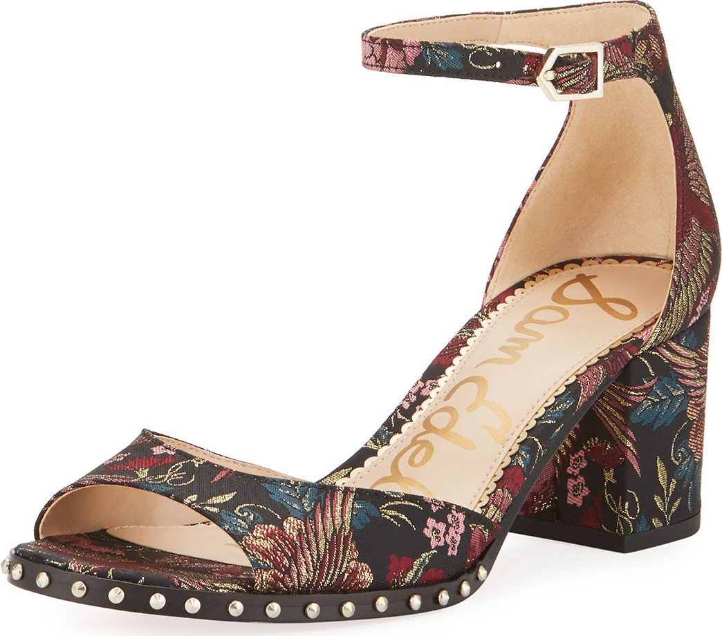 Sam Edelman Susie Majestic Bird Jacquard Sandal