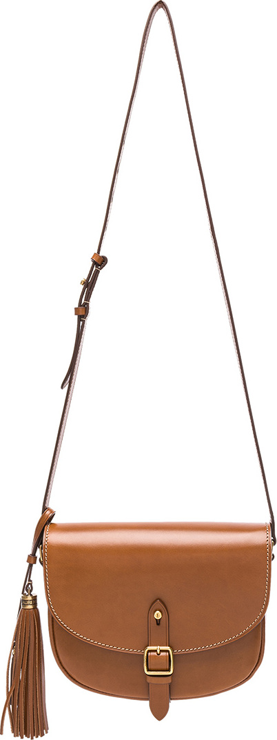 Saint Laurent Medium Leather Besace Satchel
