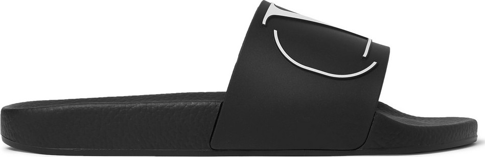 Valentino Valentino Garavani Logo-Embossed Rubber Slides