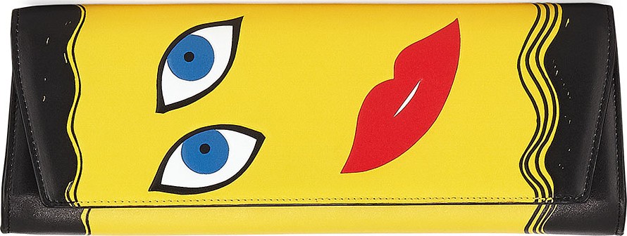 Akris Anouk 3D Portrait Clutch Bag