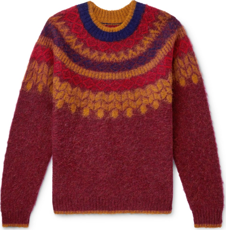 Bellerose Fair Isle Wool Sweater