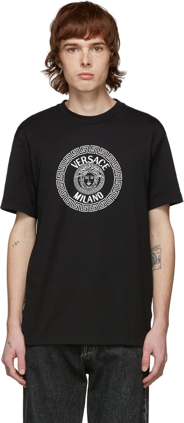 Versace Black Milano T-Shirt