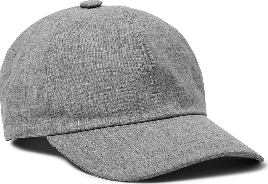 Brunello Cucinelli Wool Baseball Cap