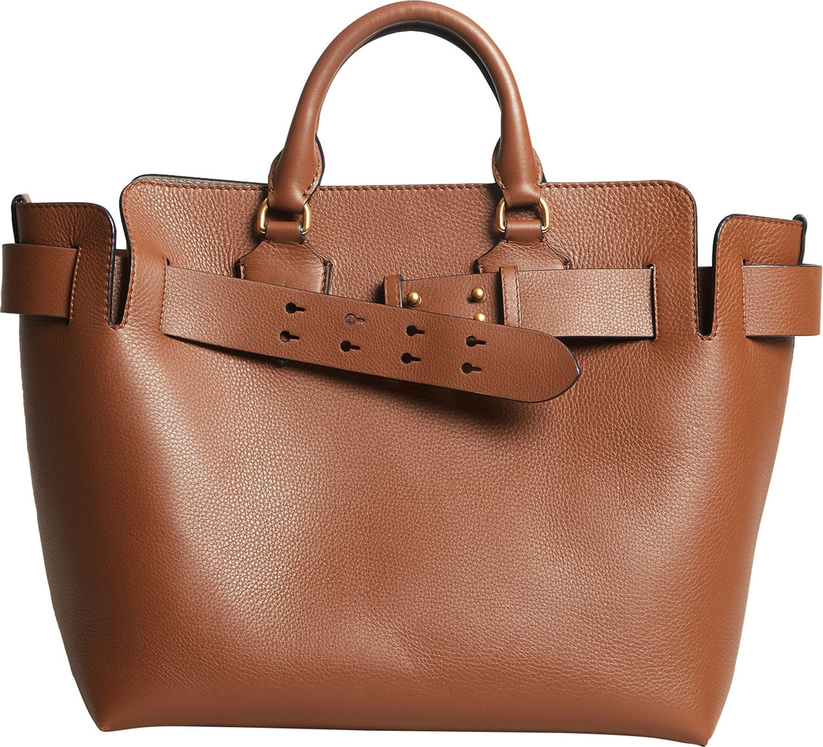 Burberry London England Medium Belt Bag Leather Tote