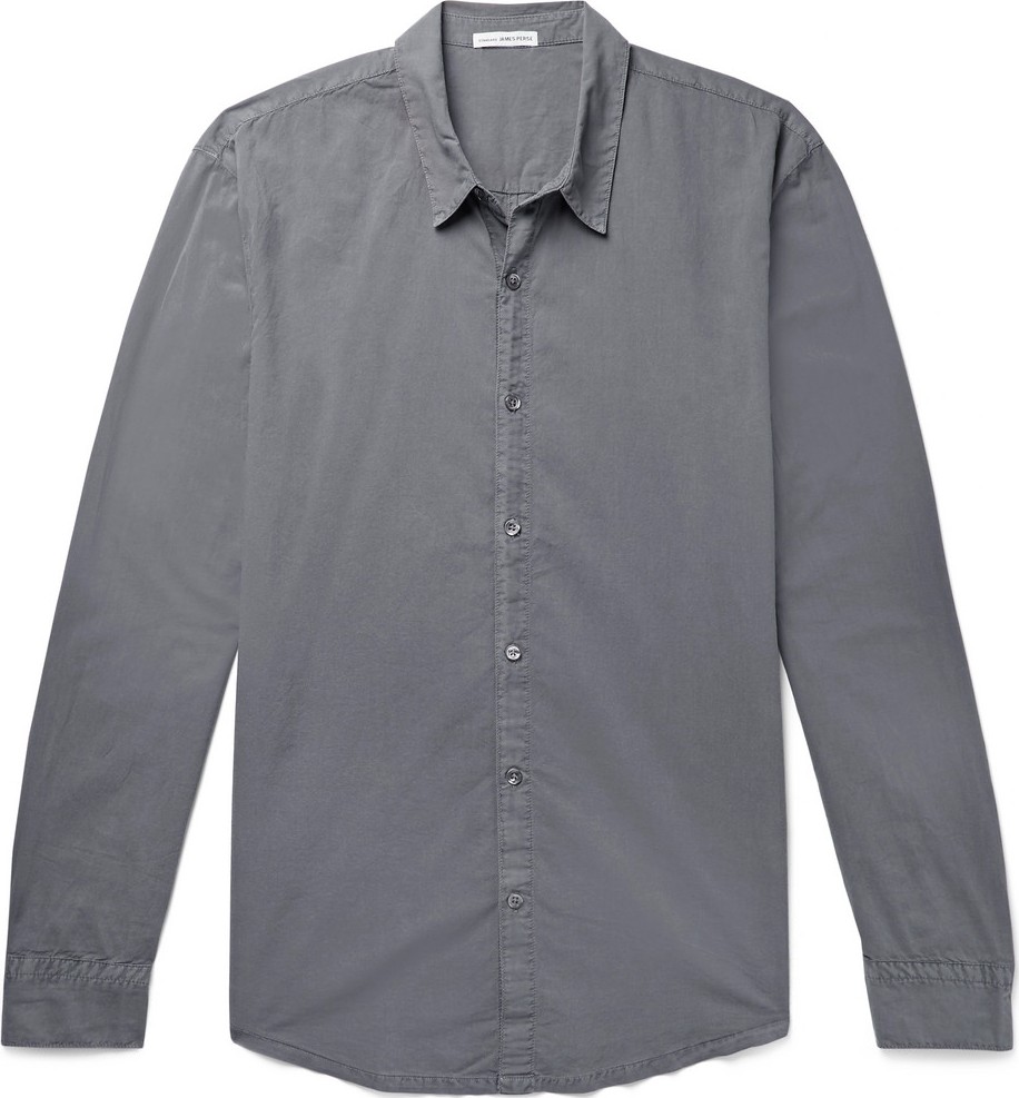 James Perse Cotton-Poplin Shirt
