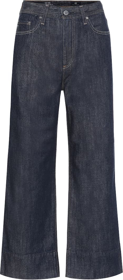 AG Jeans Etta high-rise wide-leg jeans