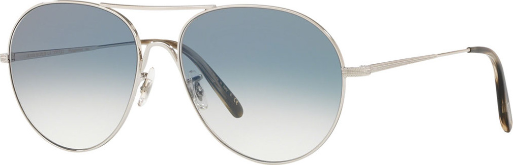 Oliver Peoples Rockmore Photochromic Metal Aviator Sunglasses