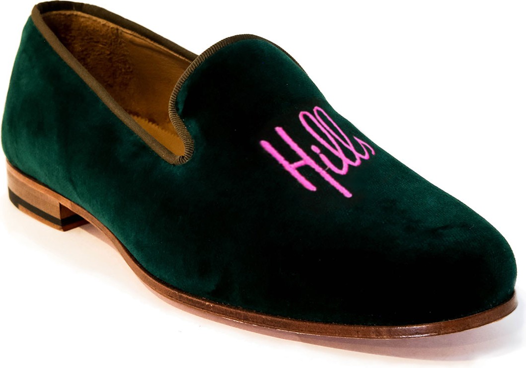 Romero + McPaul Men's Beverly Hills Velvet Loafers