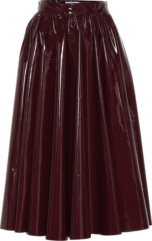 MSGM Vinyl skirt