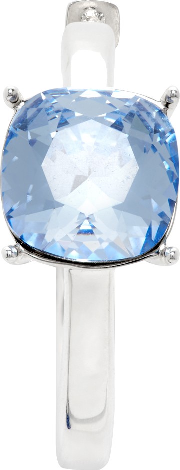 Ambush SSENSE Exclusive Silver Solitaire Single Earring