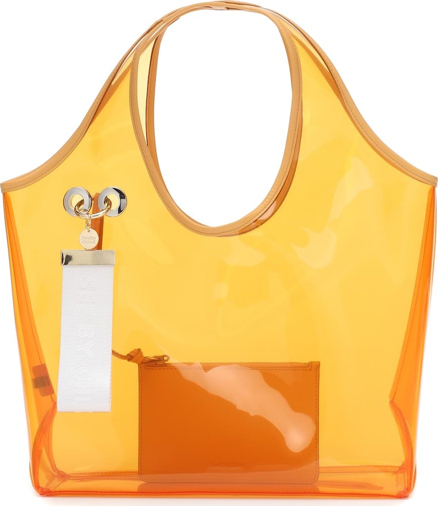 See By Chloé Jay PVC and leather tote