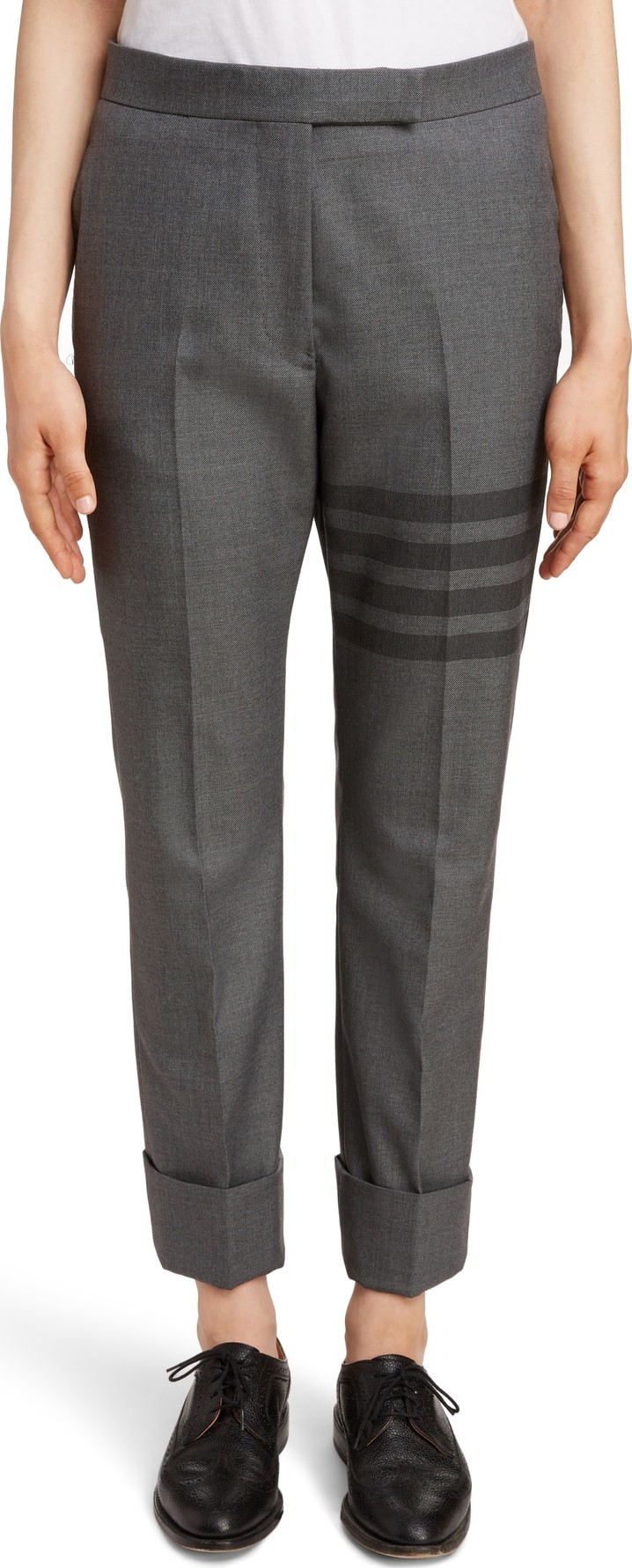 Thom Browne 4-Bar Slim Trousers