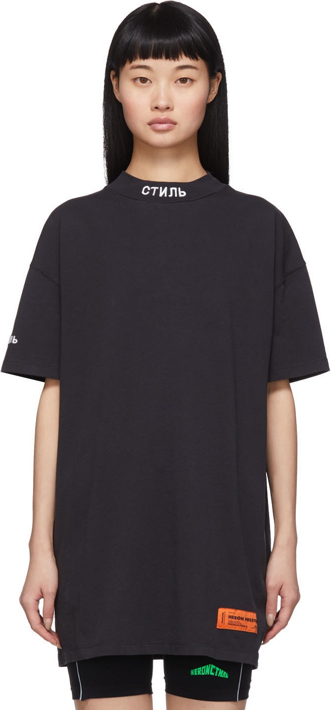 Heron Preston Black 'Style' T-Shirt
