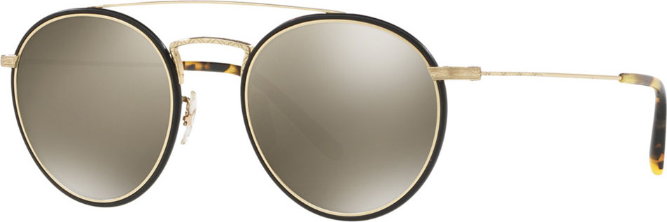 Oliver Peoples Ellice Photochromic Titanium Round Sunglasses