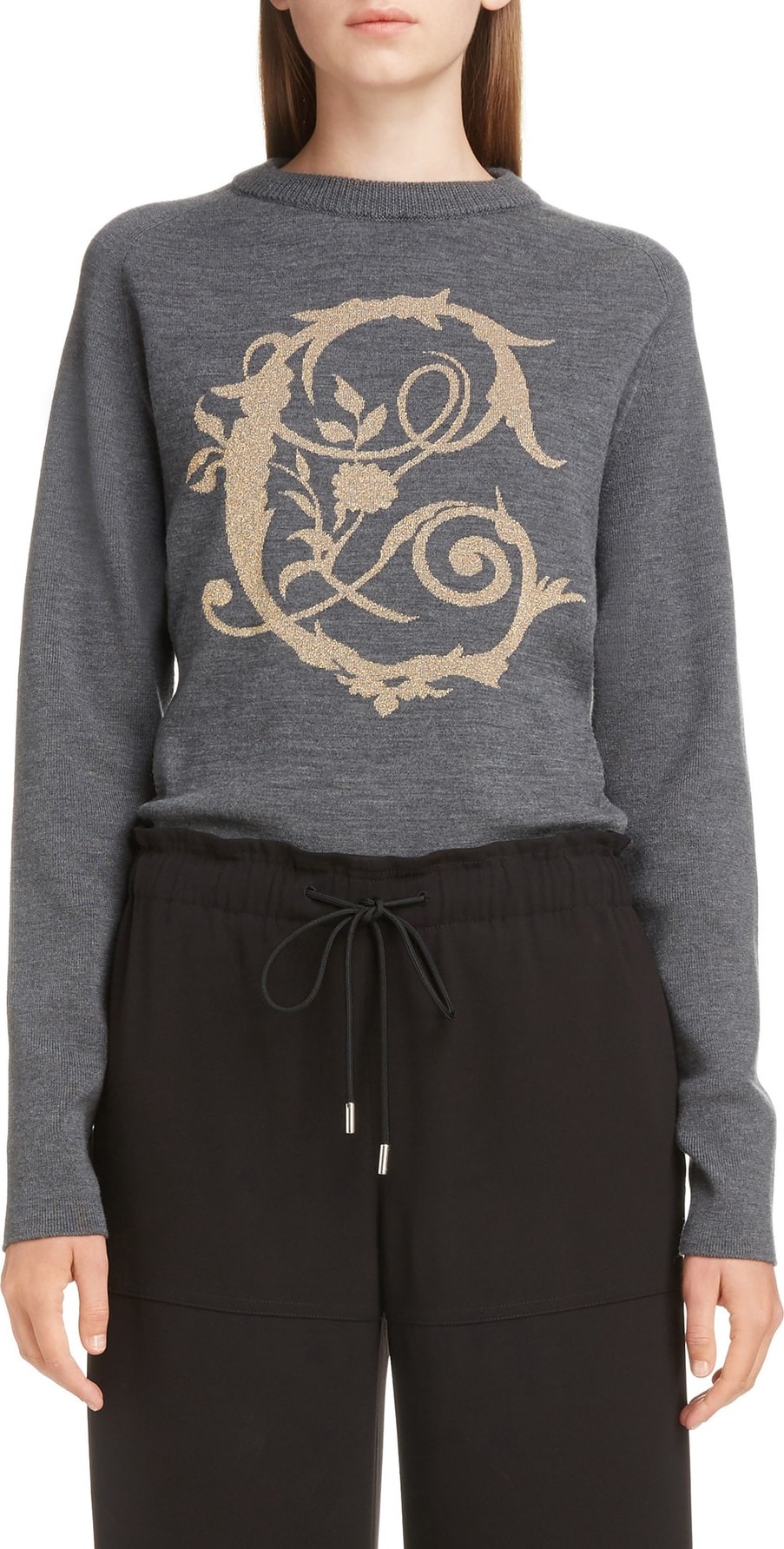 Chloe Brocade C Sweater