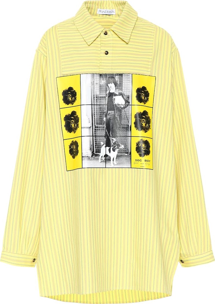 J.W.Anderson Gilbert & George striped shirt