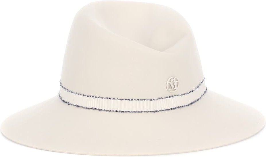 Maison Michel Virgine wool-felt fedora