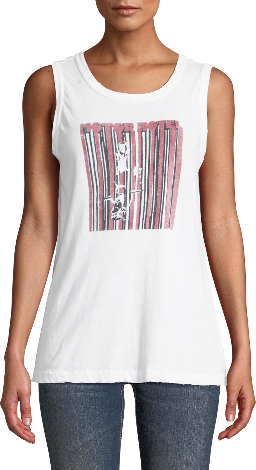 Current/Elliott The Easy Graphic Muscle Tank