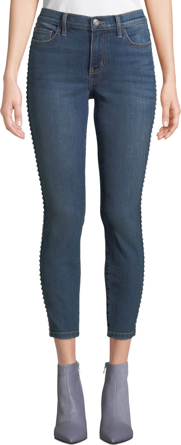 Current/Elliott The Caballo Stiletto Jeans with Studded Sides