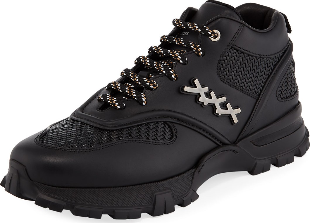 Ermenegildo Zegna Men's Cesare Low Top Hiker Sneakers