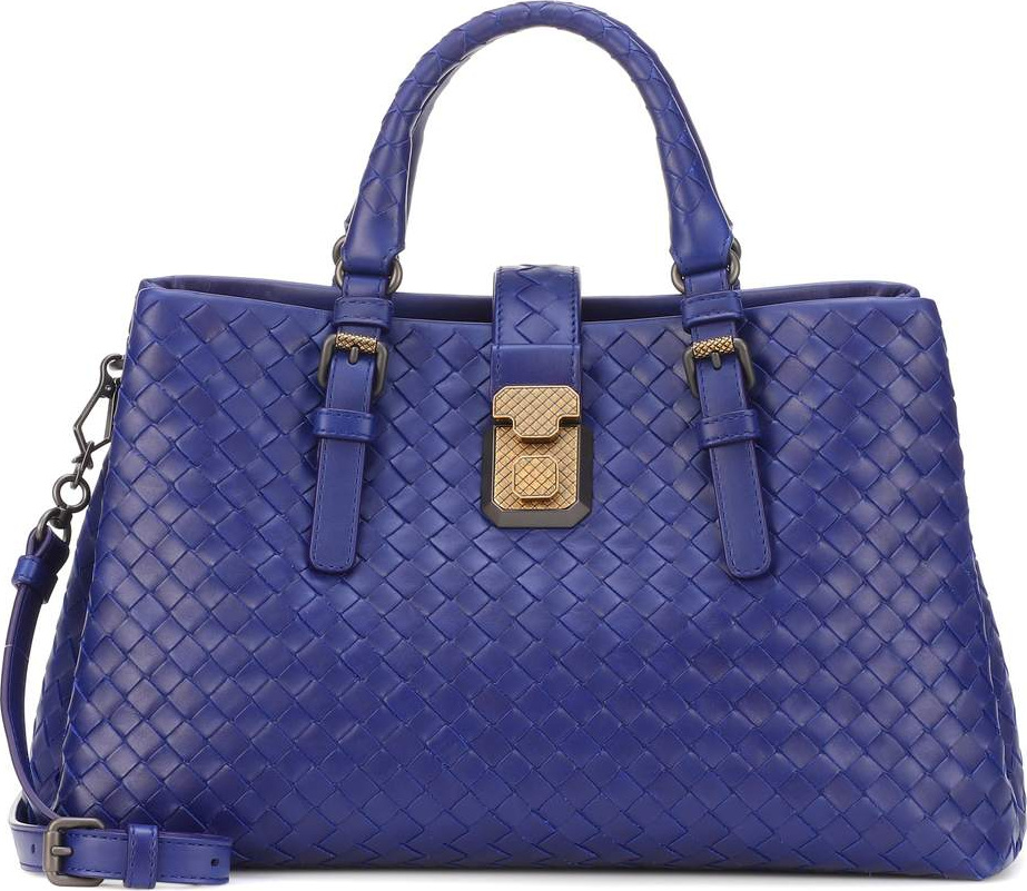 Bottega Veneta Small Roma intrecciato leather tote