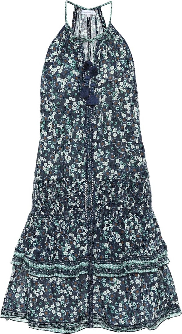 Poupette St Barth Kimi floral cotton minidress