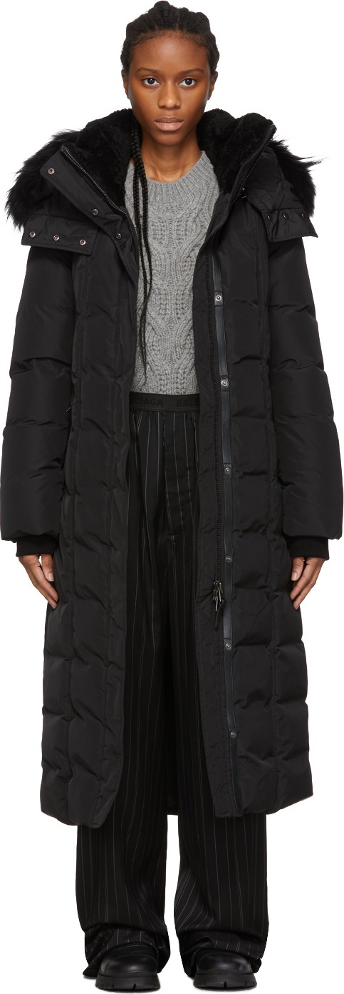 Mackage SSENSE Exclusive Black Down Jada Coat