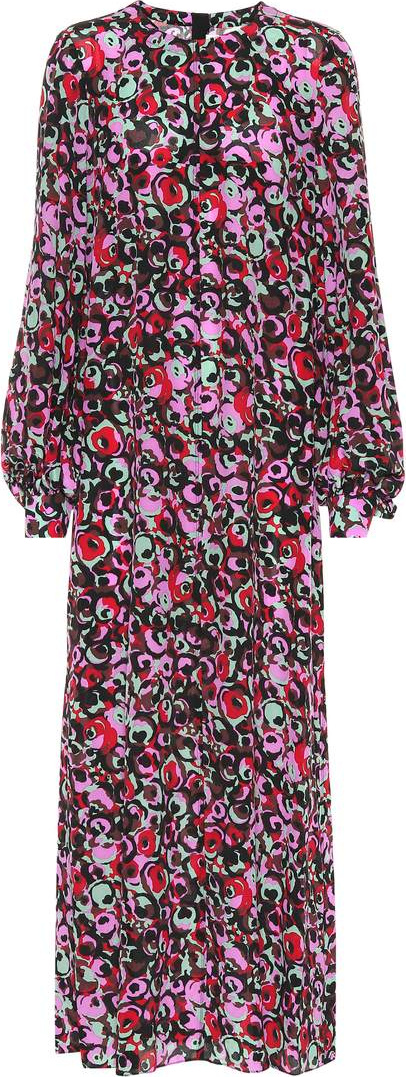 Marni Printed silk dress